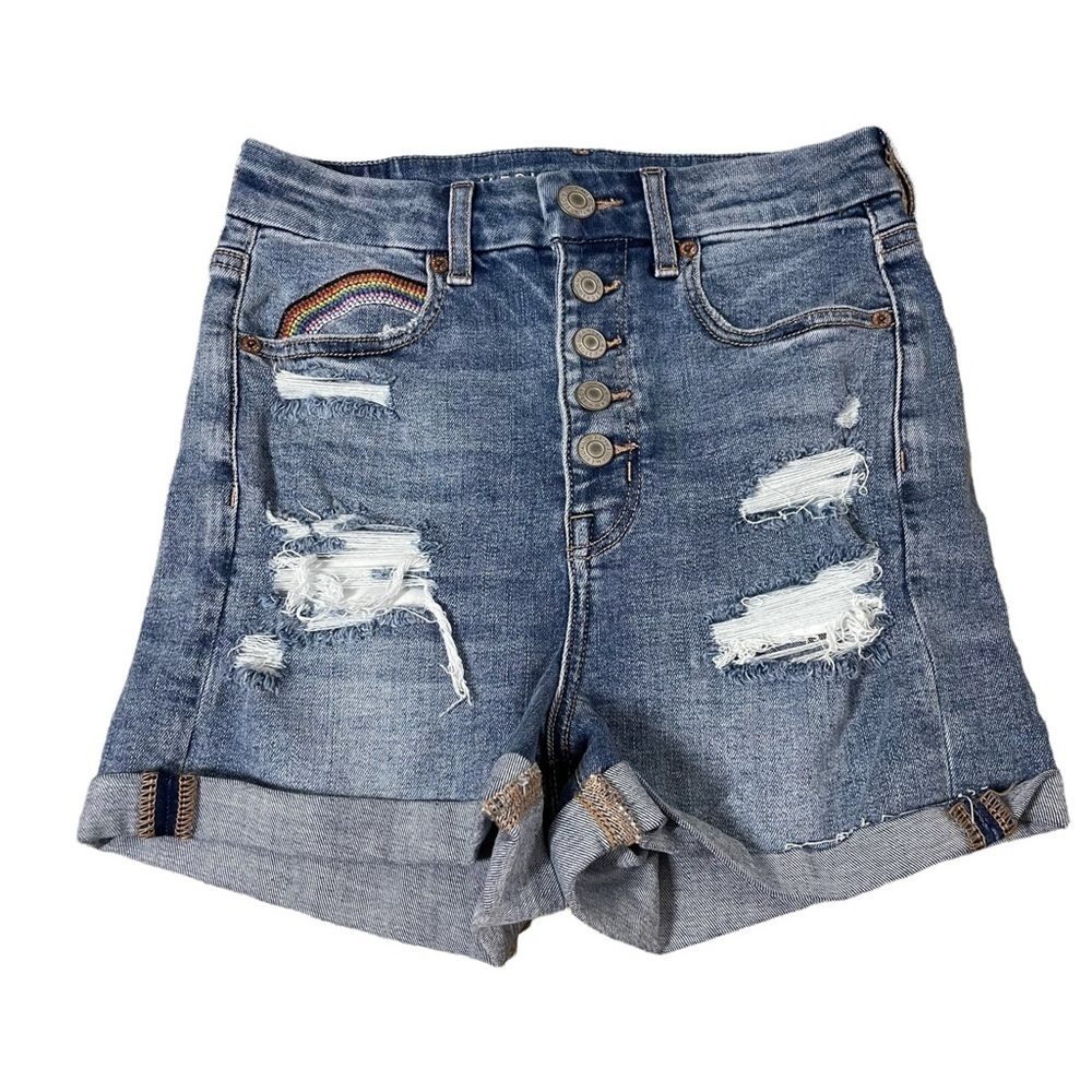 American Eagle curvy hi rise shorty